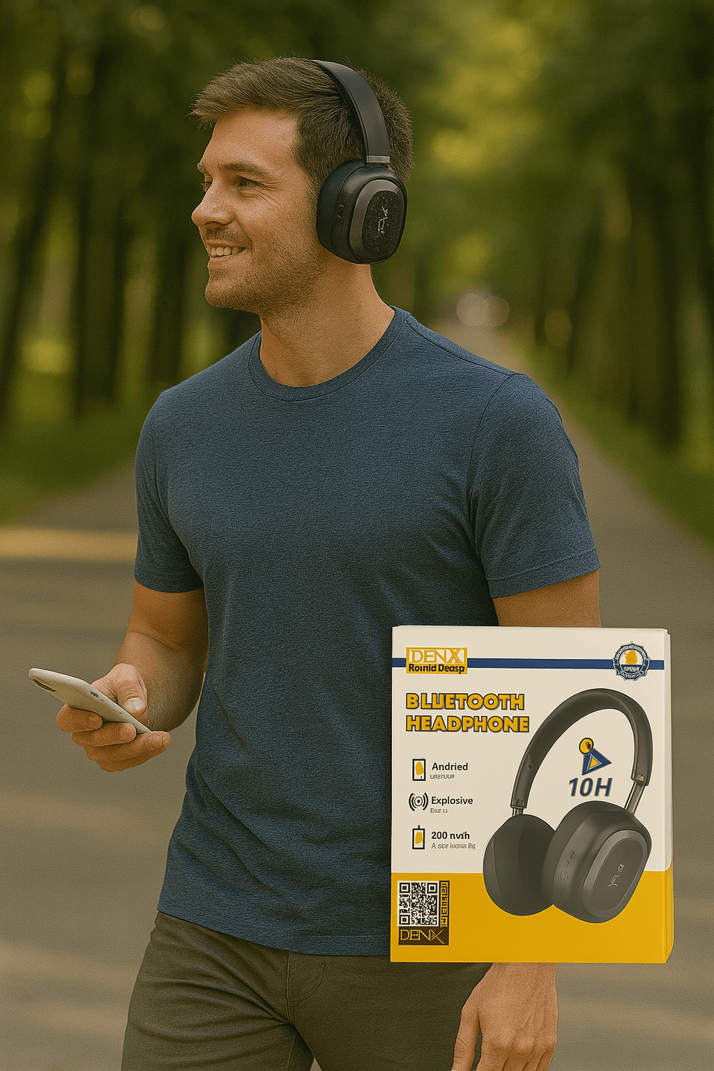 Denx - Bluetooth Headphone