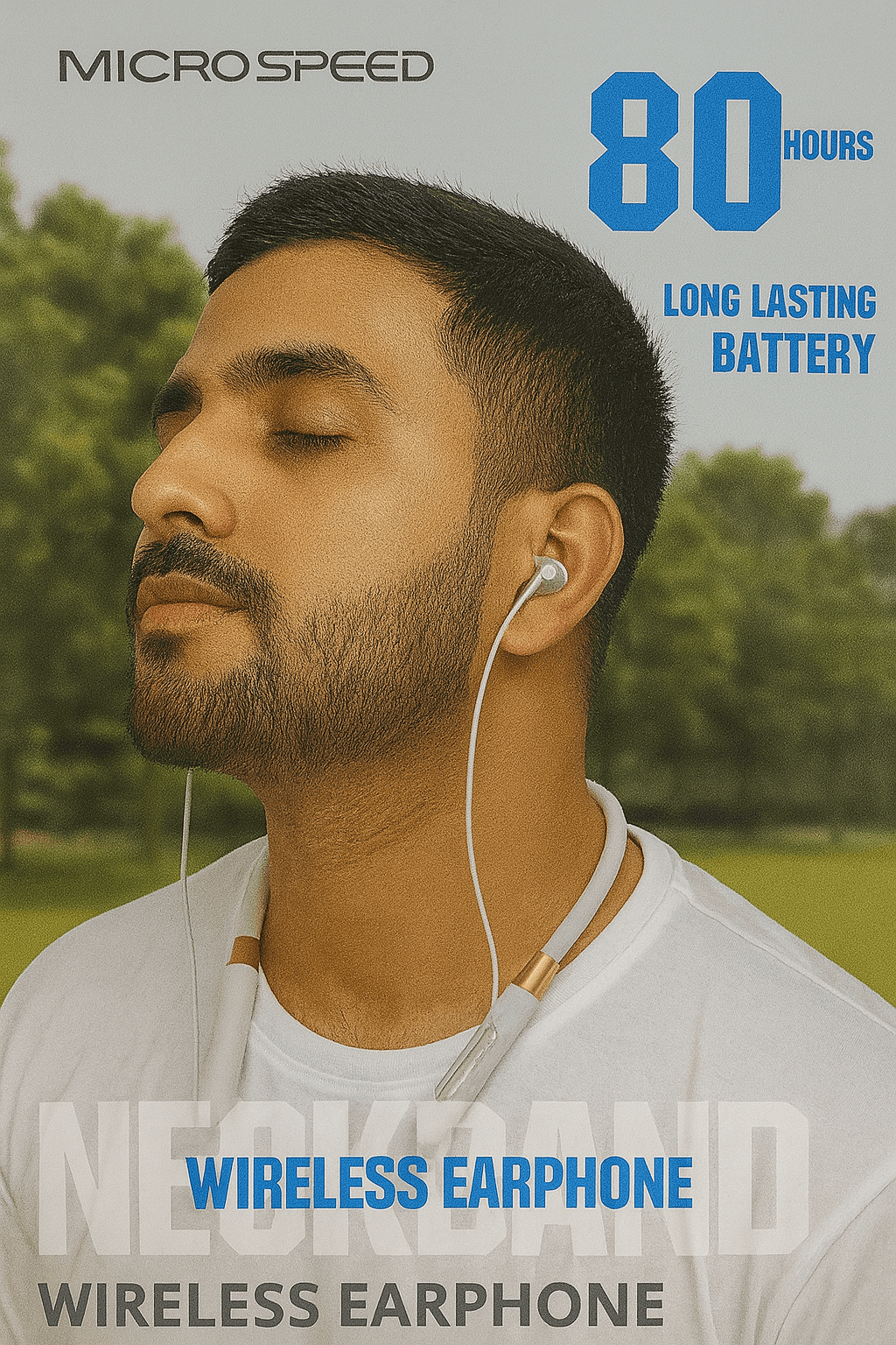 Micro Speed - Neckband Wireless Earphones