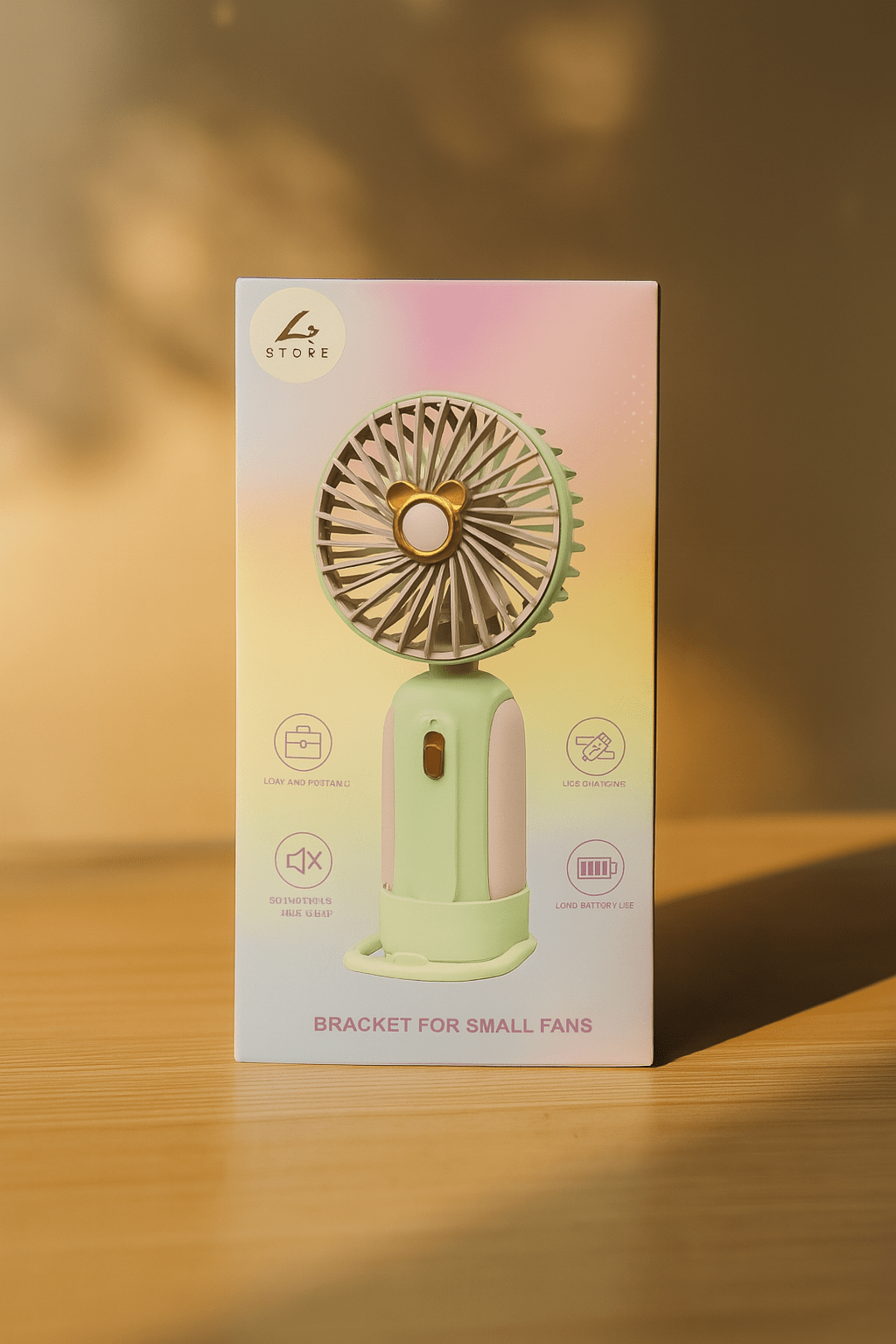 Mini USB Fan with Bracket