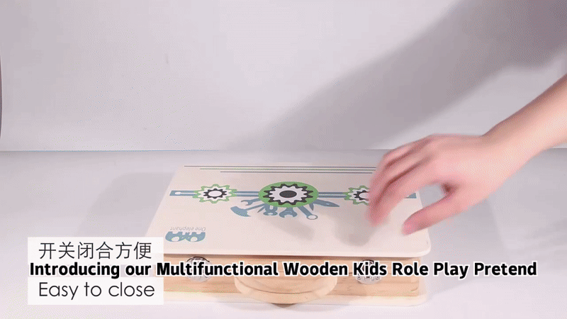 Kids Wooden Toolbox Toy Set ©