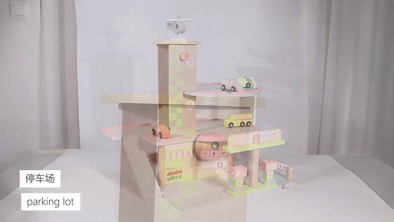  Parking  Lot Playset for Kids ©