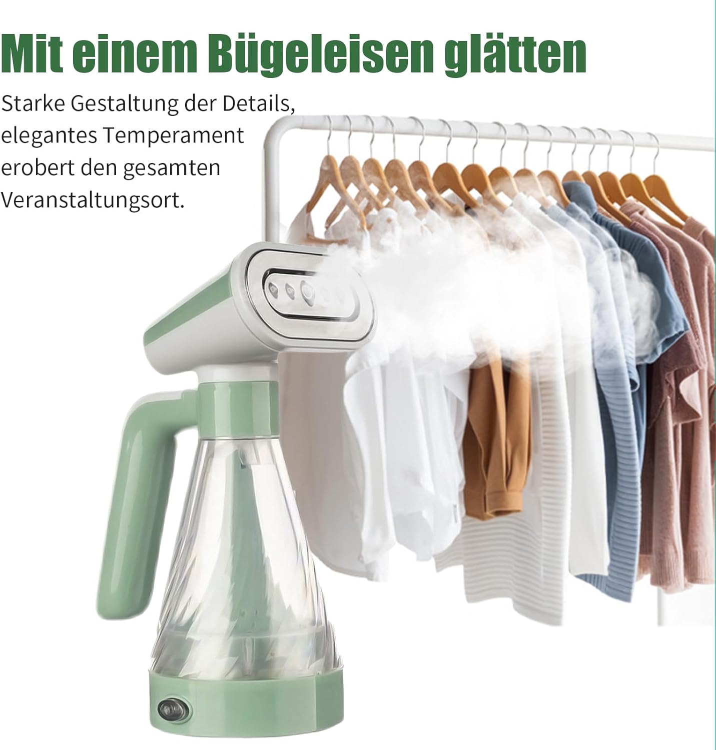 Golden Crest - Handheld Garment Steamer