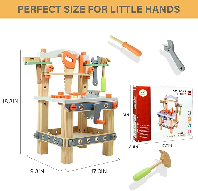 Kids Wooden Tool Workbench ©