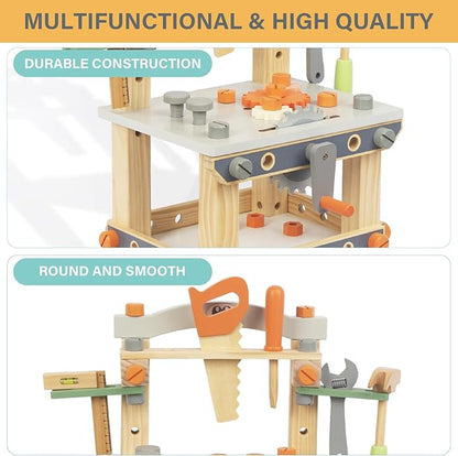 Kids Wooden Tool Workbench ©