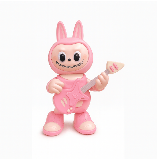 Labubu The Monsters – Light Music Dancing Guitar Toy - Zambeel