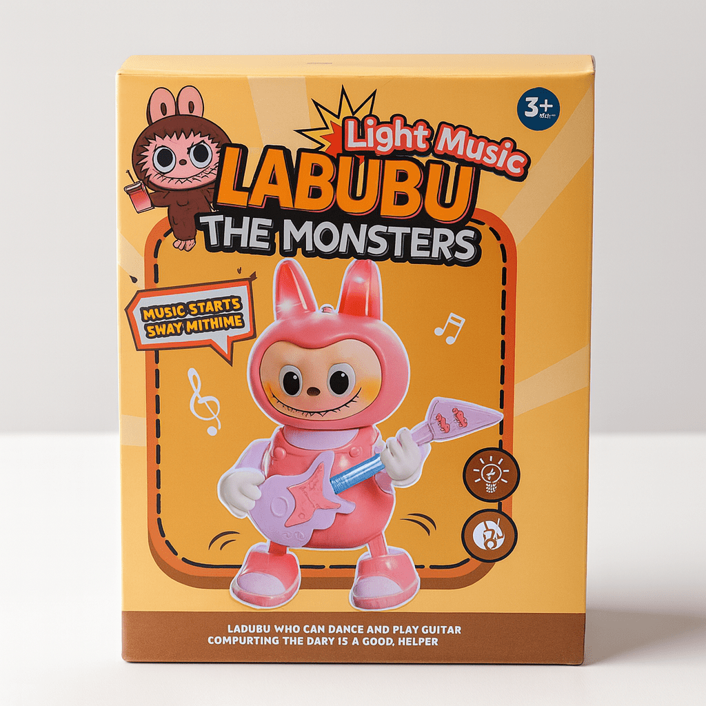 Labubu The Monsters – Light Music Dancing Guitar Toy