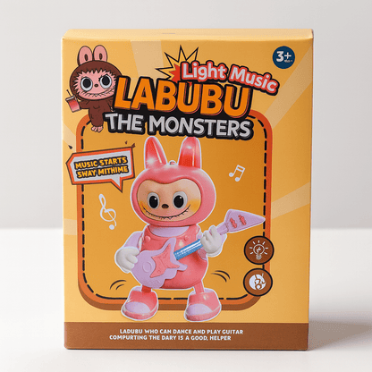 Labubu The Monsters – Light Music Dancing Guitar Toy