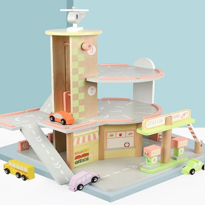  Parking  Lot Playset for Kids ©