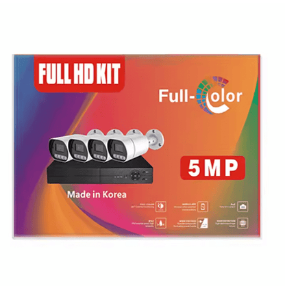 Smart H.265 Full-Color 4K Network Camera Kit ©