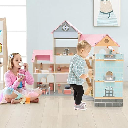 Wood & Play Corner Doll House ©