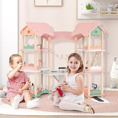 Wooden Dream Doll House Playset ©