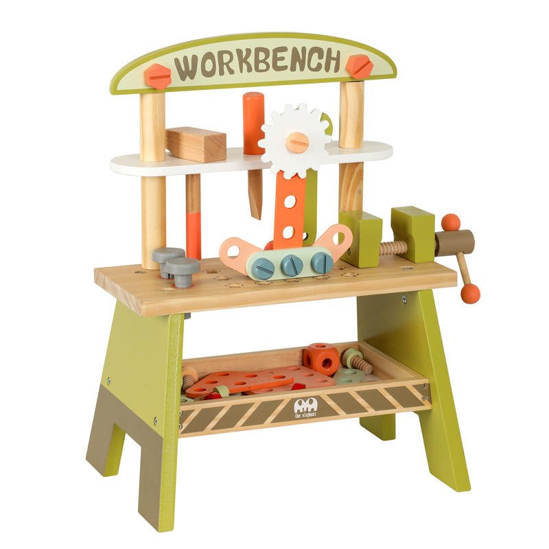 Wooden Green Tool Table ©
