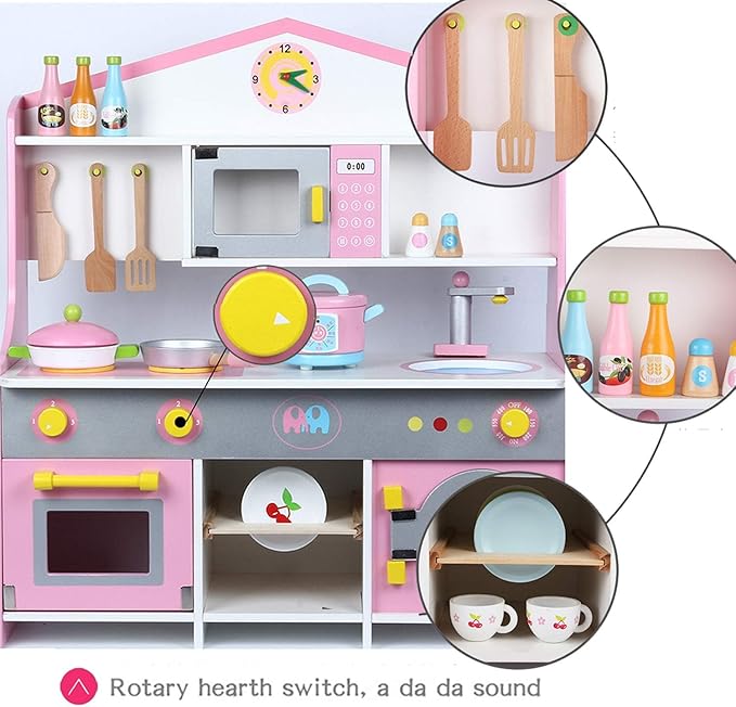 Wooden Kitchen Set Toy ©