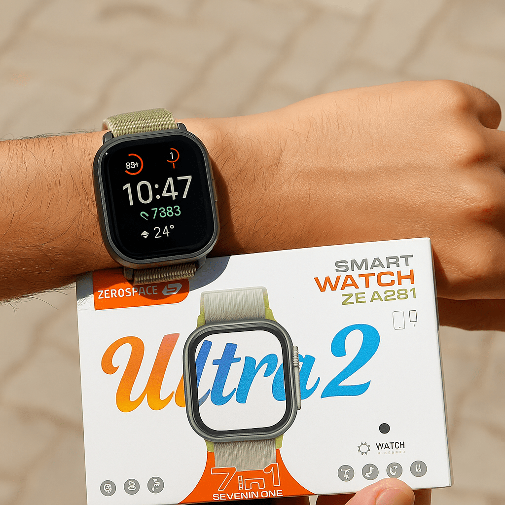 ZeroSpace - 7-in-1 Ultra 2 Smart Watch